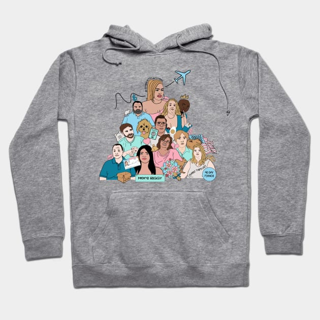 90 Day Fiance Compendium Hoodie by BasicBeach